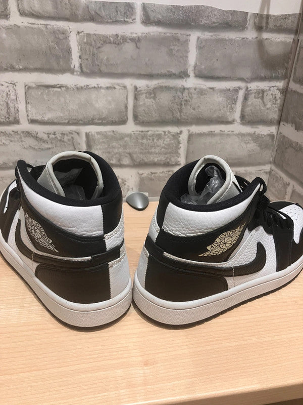 Jordan 1 Mid Split Black White – Women’s UK 5