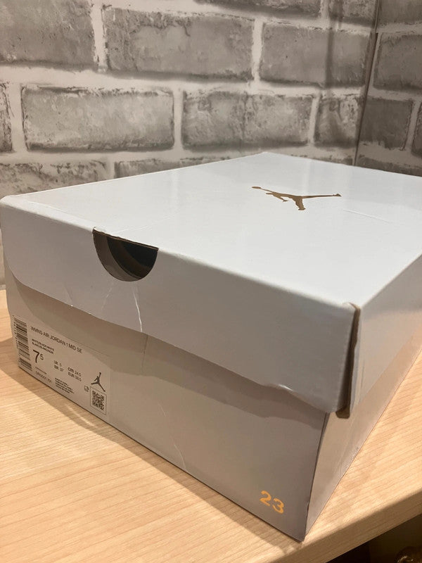 Jordan 1 Mid Split Black White – Women’s UK 5