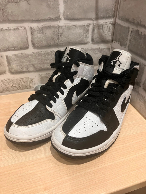 Jordan 1 Mid Split Black White – Women’s UK 5